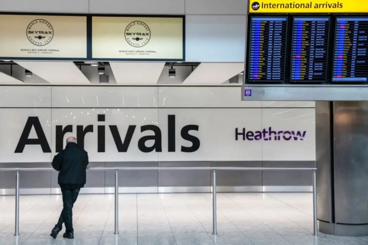 Some 6.2m passengers flew from the UK's busiest airport last month, down 7.5 per cent year-on-year.