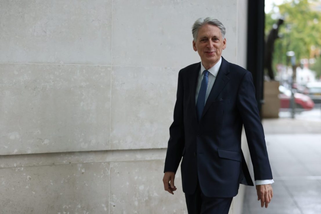 Lord Hammond chairs fintech firm Railsr. (Photo by Hollie Adams/Getty Images)