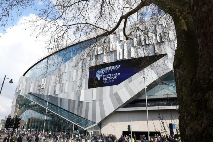 Tottenham Hotspur's stadium move has helped them to increase matchday revenue by 150 per cent