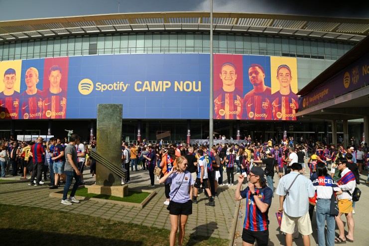 Barcelona's Camp Nou rebuild is an example of one of the sports finance trends of 2025