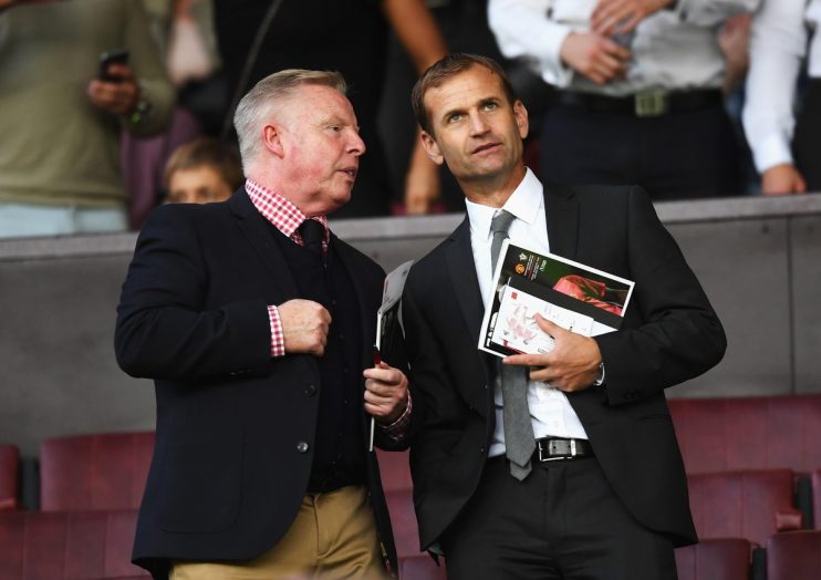 Dan Ashworth (right) has left Sir Jim Ratcliffe's Manchester United after just five months as sporting director