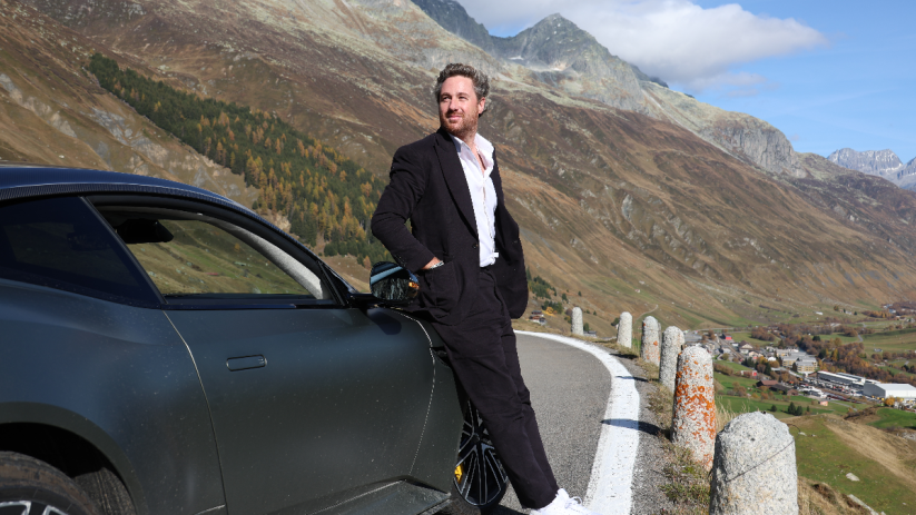 Goldfinger fan Adam Bloodworth visited the Swiss mountain pass where the filming took place