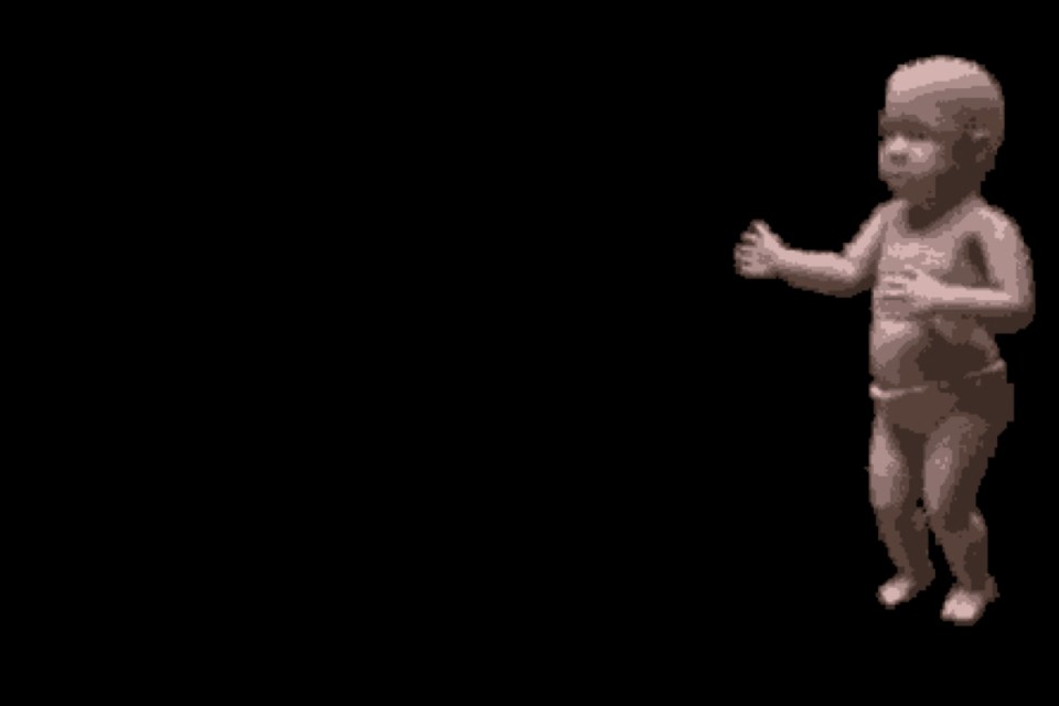 The dancing baby was one of the original GIFs