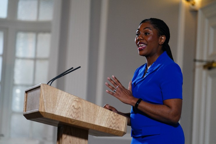 Conservative Party leader Kemi Badenoch. Photo: PA