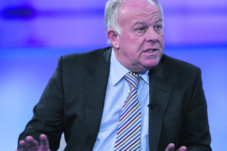 Peter Hargreaves, executive director of Hargreaves Lansdown Plc, speaks during a television interview in London, U.K., on Friday, Oct. 15, 2010. Photographer: Chris Ratcliffe/Bloomberg via Getty Images