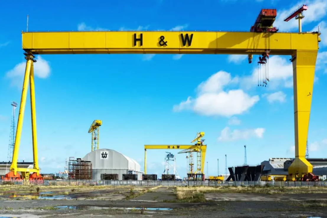 Harland & Wolff has been saved. Credit - Getty.