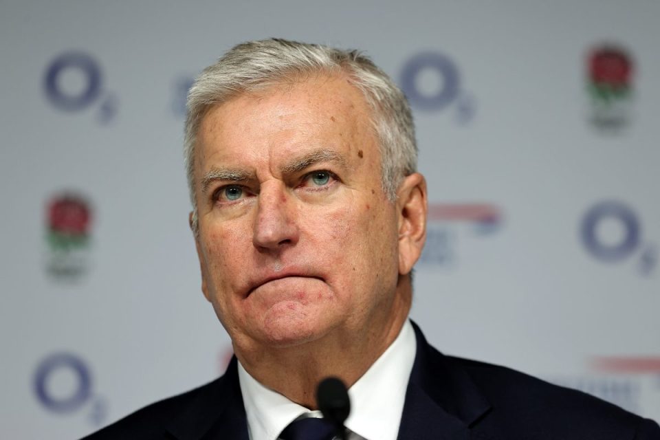 RFU boss Bill Sweeney's pay has divided rugby