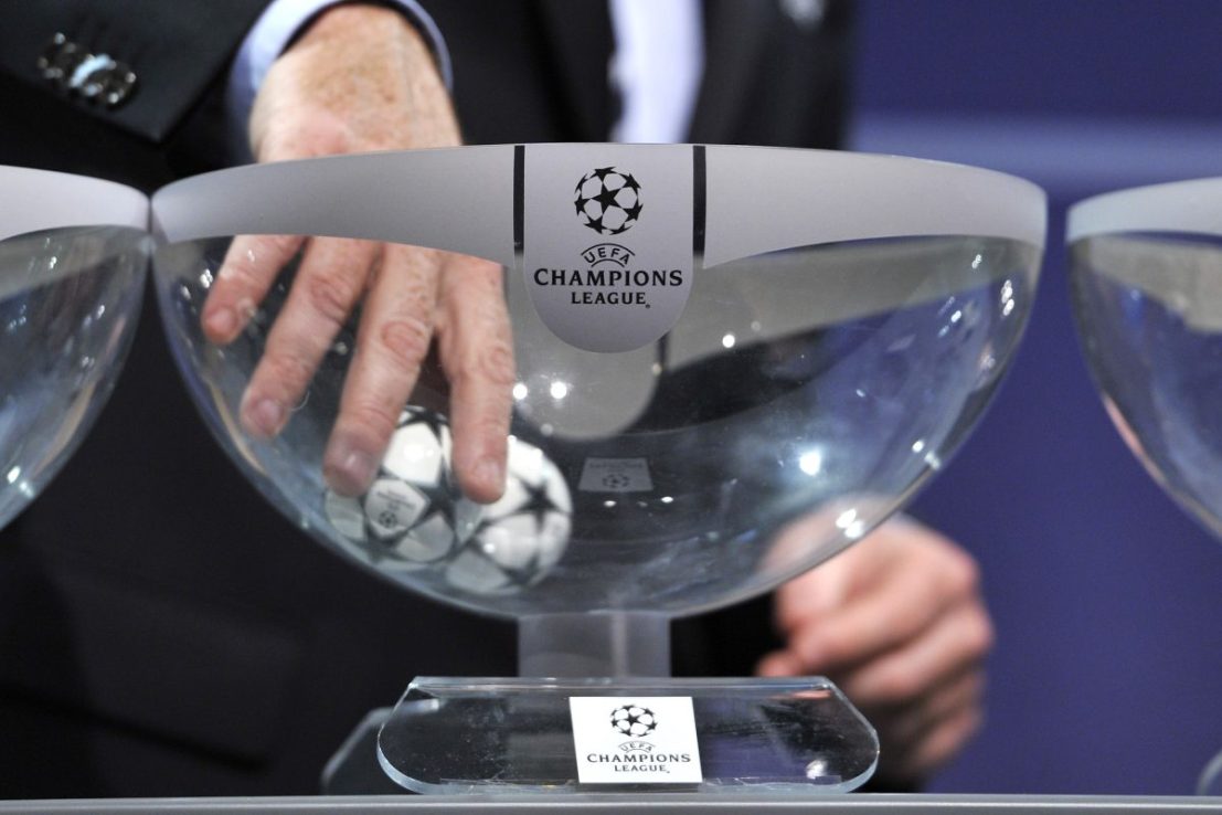 The Champions League playoff draw takes place on Friday
