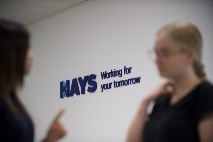 Hays' profit has fallen over 90 per cent since 2022
