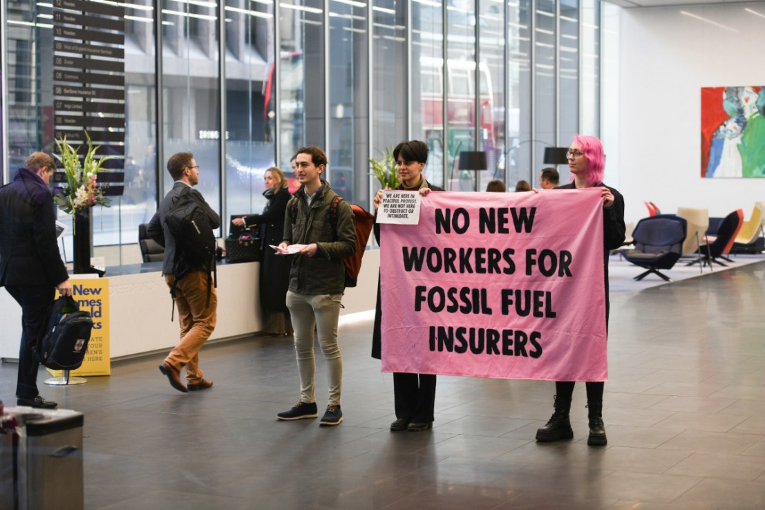 Insure Our Survival activists protest 