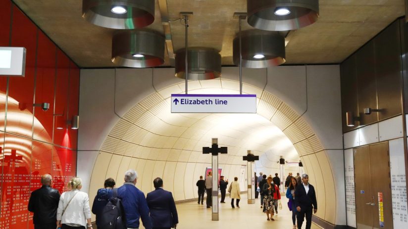 TfL Image - Elizabeth line passengers