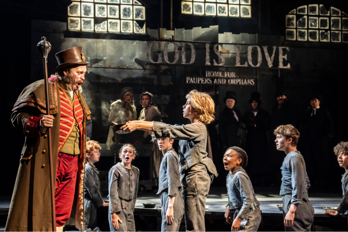 Oliver!: London musical  has opened at the Gielgud Theatre (Photo: Johan Persson)