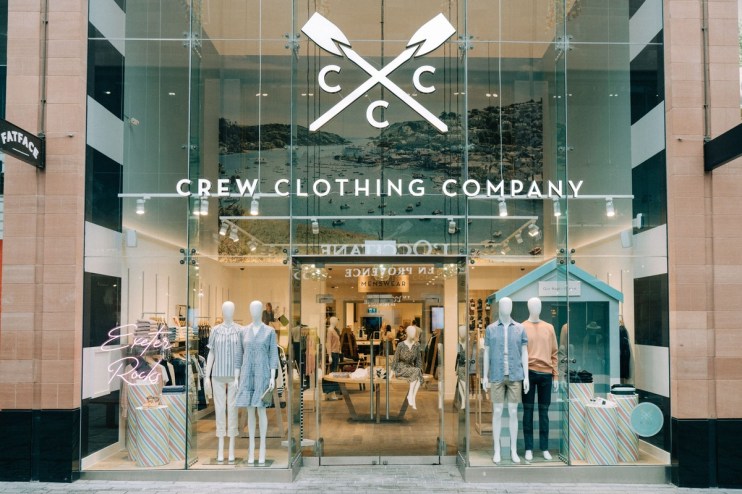 Crew Clothing has announced its expansion plans for this year.