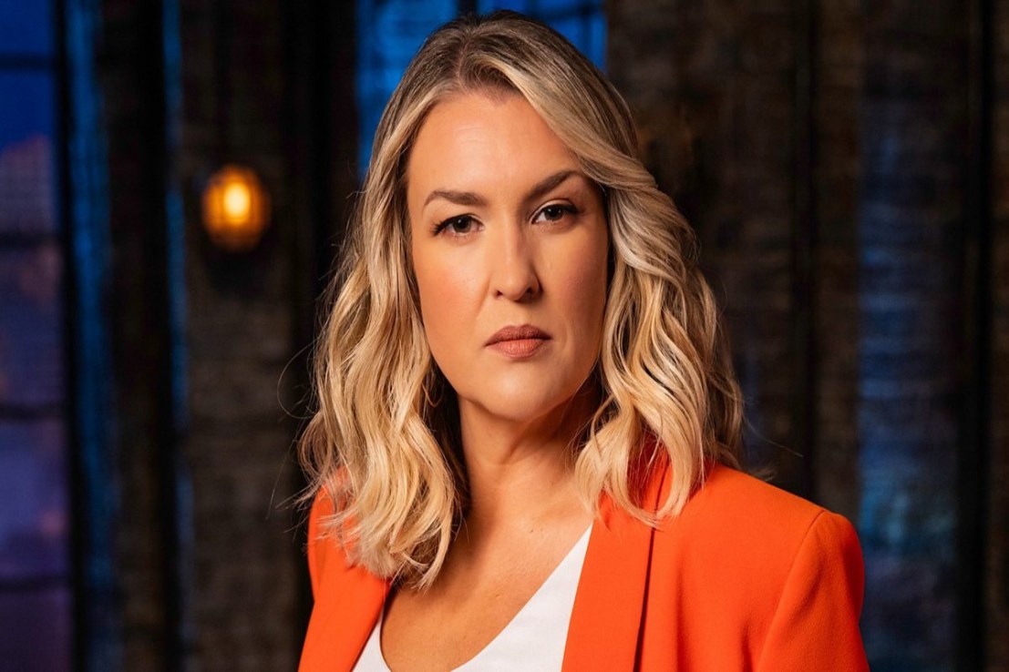 Crafter's Companion was founded by Dragons' Den star Sara Davies. Credit - BBC