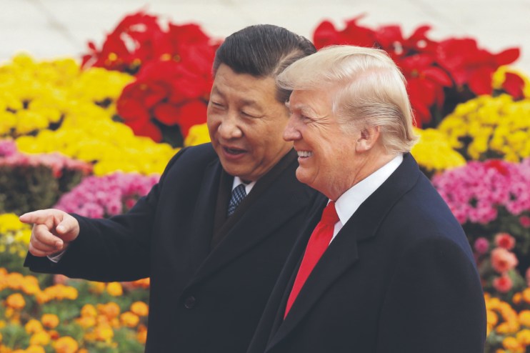 In a post on Truth Social, the US president said retaliatory Chinese tariffs on US imports of 34 per cent represented an “abuse” that added to harsh taxes US exporters were already facing.
