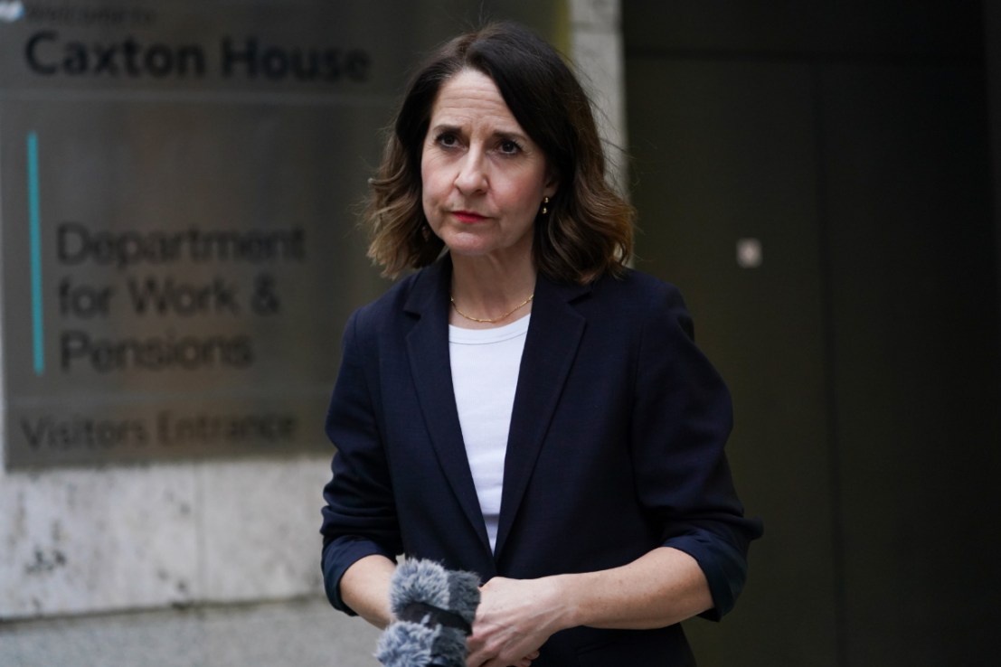 The UK must avoid a situation where “doing a day’s work is in itself seen as stressful” by young people, Liz Kendall has warned. Photo: PA