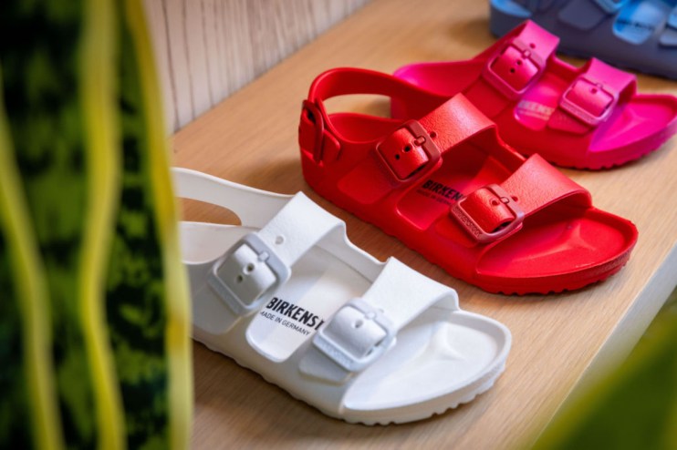 Birkenstock floated on the New York Stock Exchange in 2023. (Photo by Ethan Swope/Getty Images)
