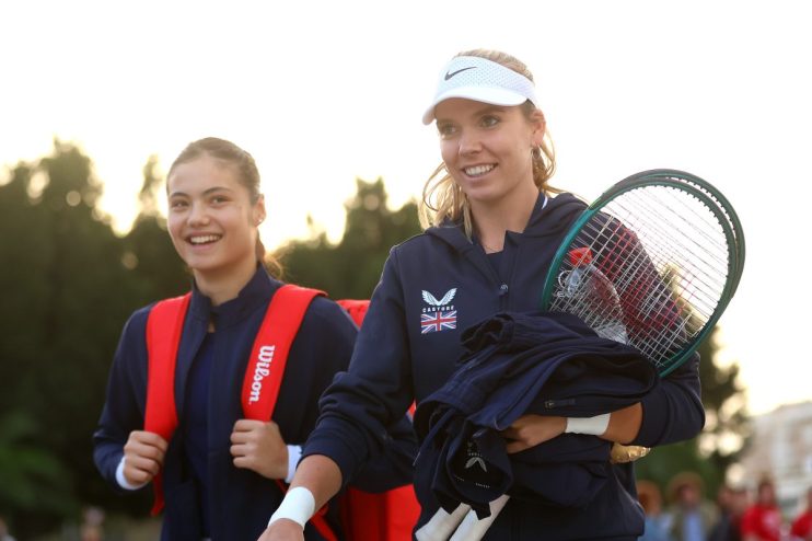 Raducanu and Noulter will play the HSBC Championships at Queen's Club in June