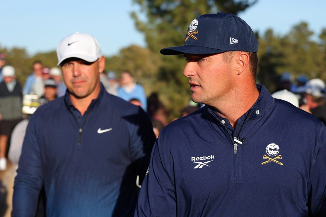 The likes of Bryson DeChambeau and Jon Rahm will be part of golf's return to free-to-air broadcasting in the UK this weekend.