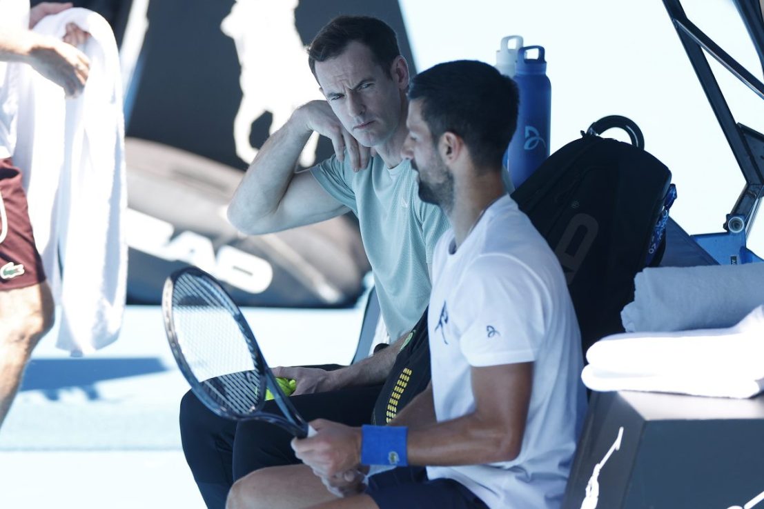 Andy Murray could coach Novak Djokovic at Wimbledon this year after the Serbian said his coaching partnership with the Brit was "indefinite".
