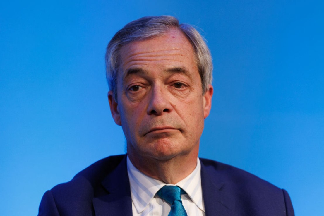 Nigel Farage is a high profile presenter on GB News. (Photo by Dan Kitwood/Getty Images)