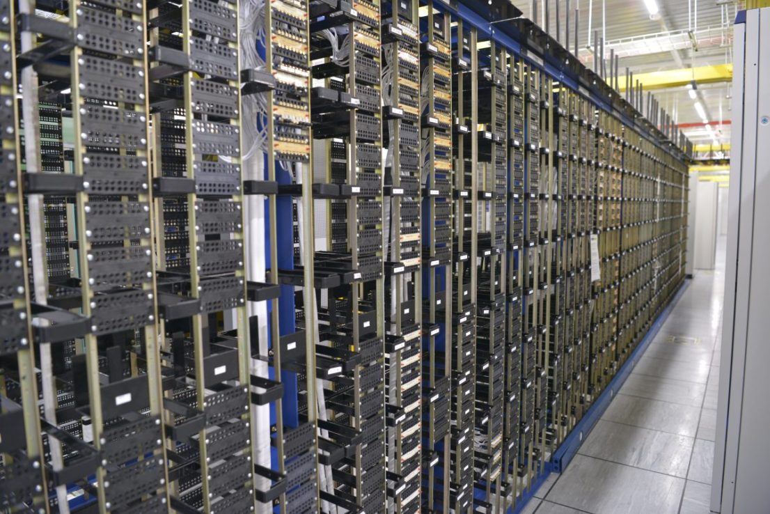 Inside the Virgin Media 02 data centre, Slough