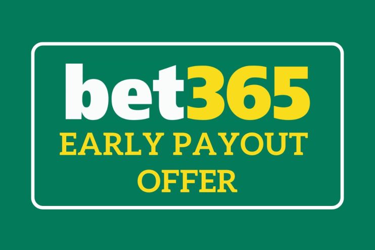 bet365 2 Goals Ahead Early Payout Offer