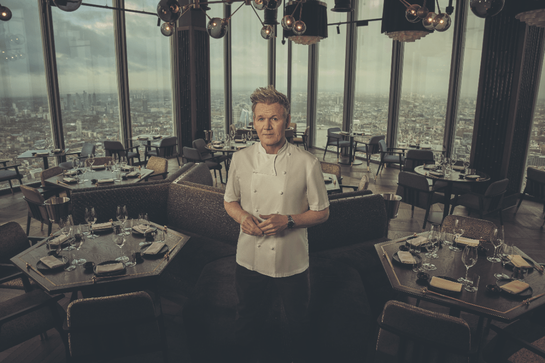 Lucky Cat by Gordon Ramsay has become the highest restaurant in Europe at the top of 22 Bishopsgate