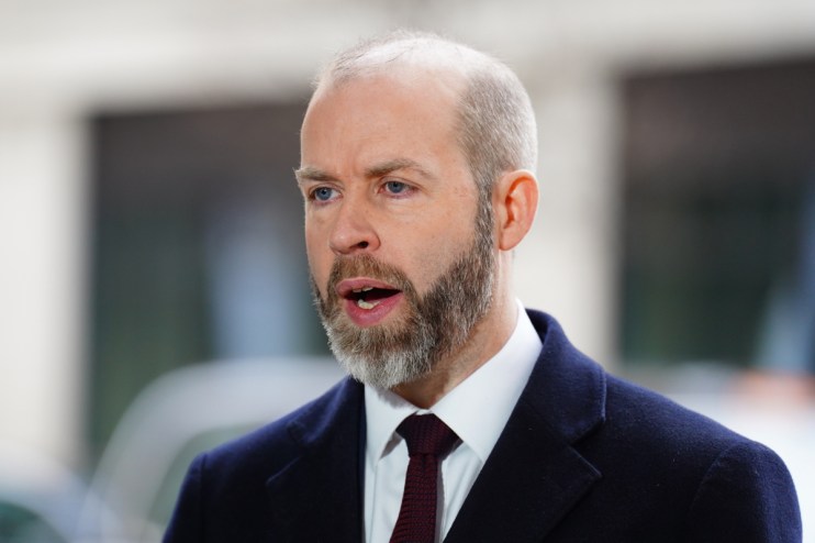 Jonathan Reynolds has said that the nationalisation of the British Steel plant in Scunthorpe is the “likely option at this stage”. Photo: PA