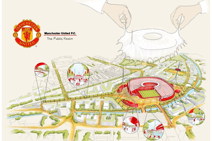 Manchester United plan to build a new £2bn stadium