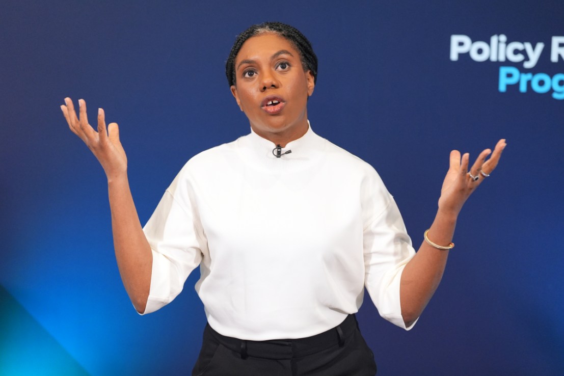 Kemi Badenoch has said net zero is “impossible” for Britain to achieve by 2050. Photo: PA