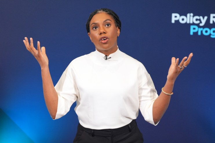 Kemi Badenoch has said net zero is “impossible” for Britain to achieve by 2050. Photo: PA