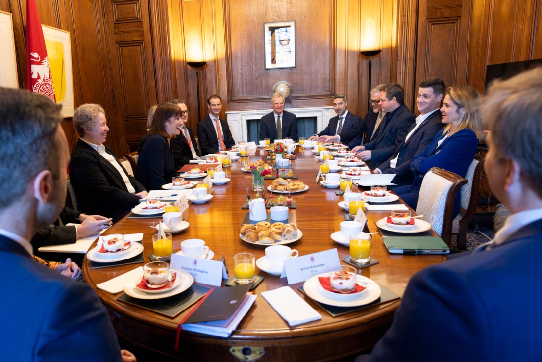 Reeves meeting with top fintech officials is the latest in a flurry of talks aiming to boost growth. Picture by Kirsty O'Connor / Treasury