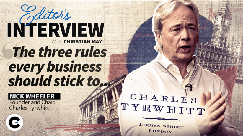 Charles Tyrwhitt founder on why there's 'no point whinging about the government'