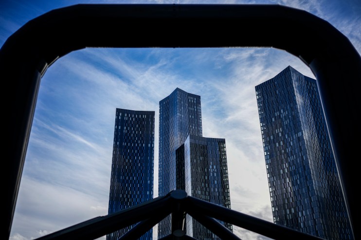 Collectively, cities such as Glasgow, Leeds and Manchester have levels of output per head which are 30 per cent below their German counterparts (Photo by Christopher Furlong/Getty Images)