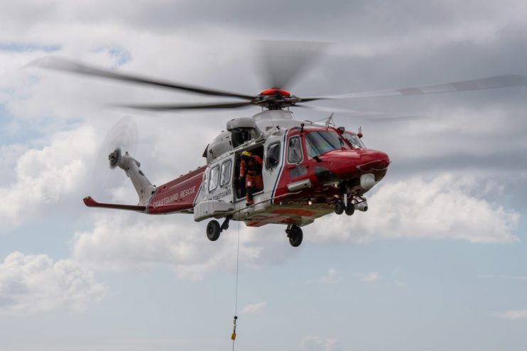 An HM Coastguard operation is underway. (Photo by Chris J Ratcliffe/Getty Images)