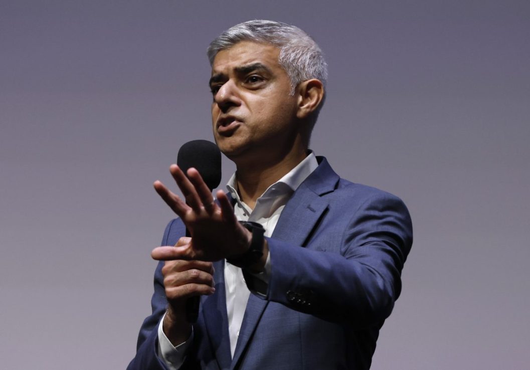 Sadiq Khan (Photo by John Phillips/Getty Images for BFI)