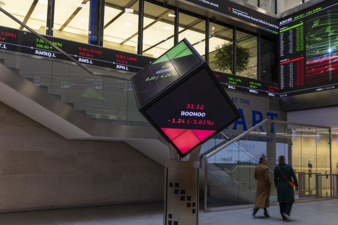 UK retail investors upped their purchases of stocks substantially as Trump's trade war crashed markets.