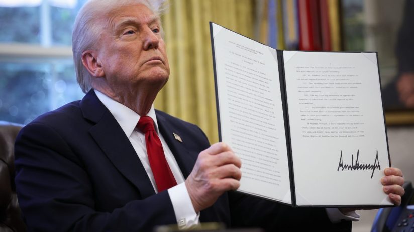 Trump's retreats have sent the FTSE 100 soaring.