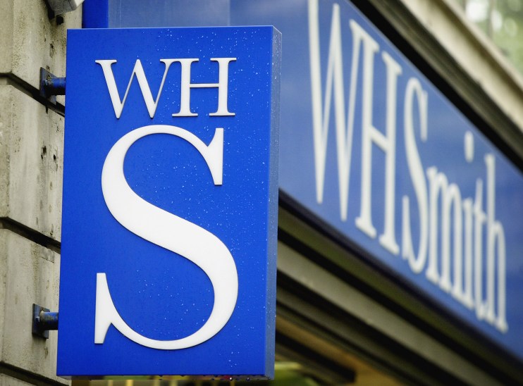 LONDON, ENGLAND - OCTOBER 14: A branch of WH Smith on October 14, 2004 in London, England. The High Street retailer announced losses of GBP 135 million today as it struggles to compete with supermarkets and other large chain stores in an increasingly competitive sector of the market. (Photo by Graeme Robertson/Getty Images)