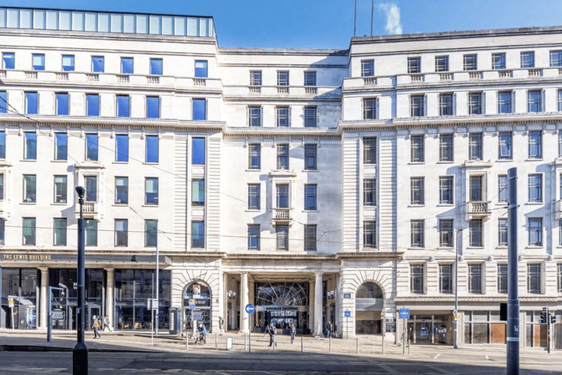 One of the most prominent city centre office blocks in Birmingham has been put up for sale. Credit - CBRE.