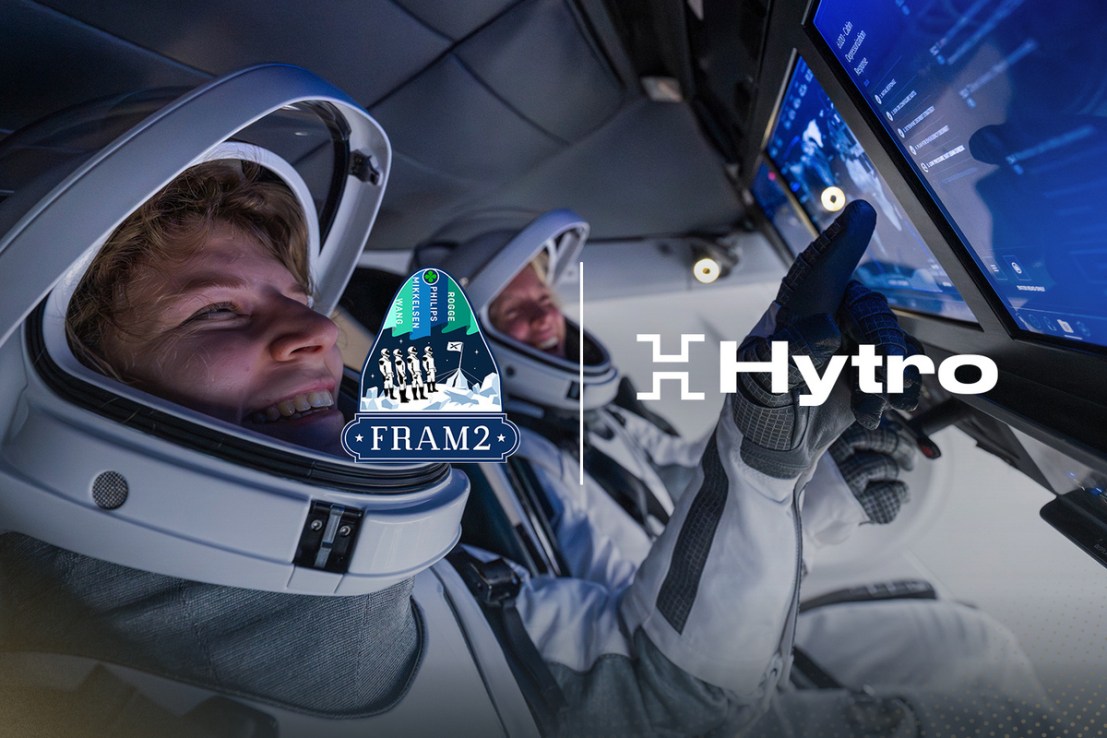Manchester City partner Hytro will be used on the Fram2 mission operated by Elon Musk's SpaceX