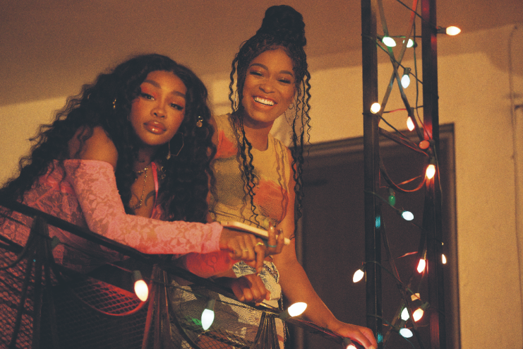 SZA and Keke Palmer in One of Them Days