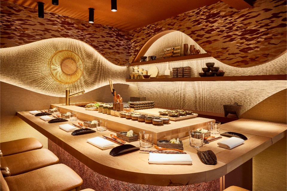A dish at Juno, one of the best Japanese restaurants in London