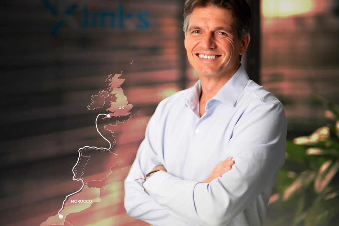 Simon Morrish, chief executive of Xlinks