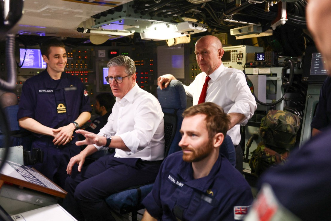 Building new submarines in Barrow-in-Furness is a “blueprint” for how increasing defence spending can boost prosperity across the UK, the Prime Minister has said. Photo: No10
