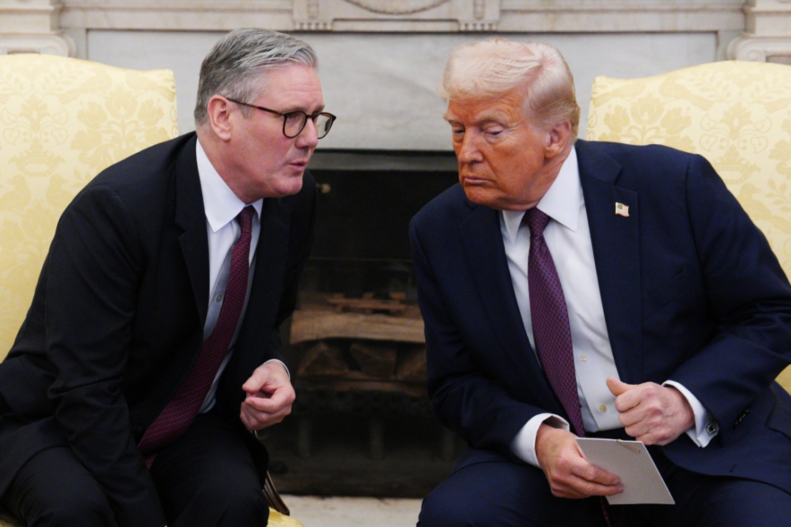 Sir Keir Starmer has insisted UK businesses want a “calm and collected response” to Donald Trump’s tariffs, “not a knee-jerk” reaction. Photo: PA