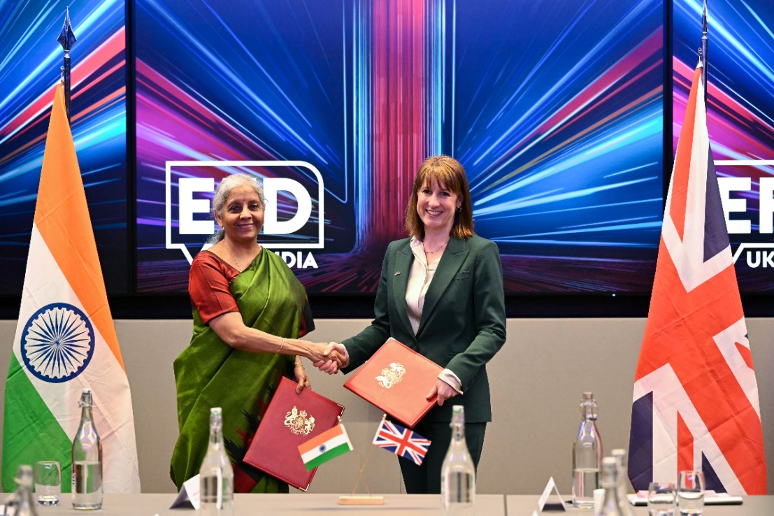Chancellor Rachel Reeves and Indian finance minister Nirmala Sitharaman met on Wednesday and agreed £128m worth of new export deals and investments with India. Photo: PA
