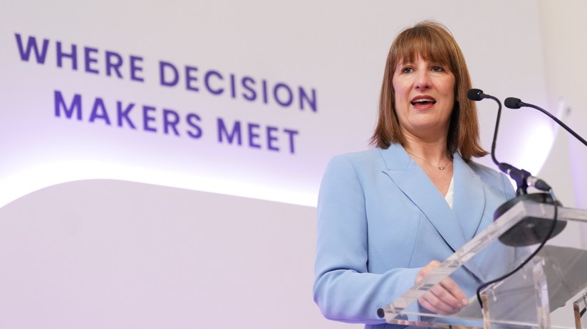 Reeves pledged to back UK fintech's growth ambitions. (Image: Stefan Rousseau/PA)