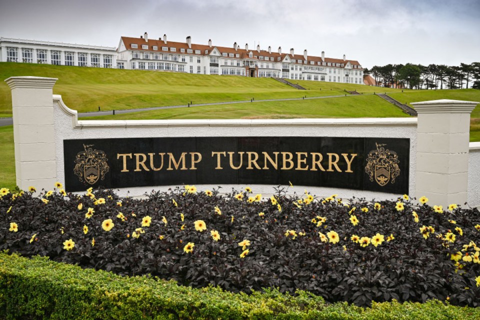 A general view of Trump Hotel in Turnberry. (Photo by Jeff J Mitchell/Getty Images)